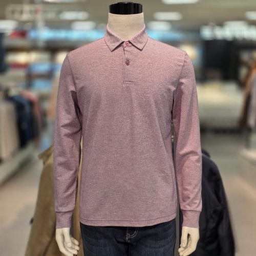 세정 트레몰로 HC05 남성 긴팔 솔리드 카라 티셔츠 TRNAL5S33C461_이미지