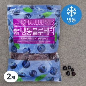 냉동 블루베리 냉동 1kg 2개