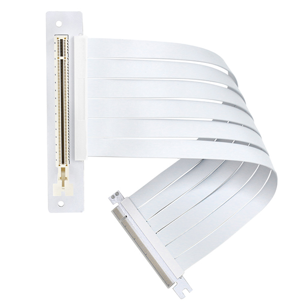 AONE PCI-E 3.0 16X 300mm 라이저케이블 (화이트)_이미지