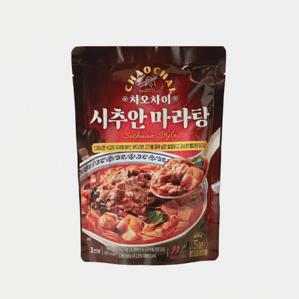 샘표식품 샘표 차오차이 시추안 마라탕 500g (2개)_이미지