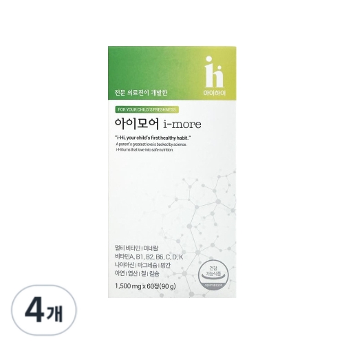 한국네츄럴팜 아이모어 i-more 60정