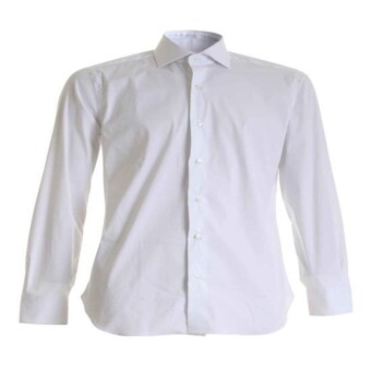 바르바 BARBA French collar 셔츠 in 화이트 I1U132PZ2700 T