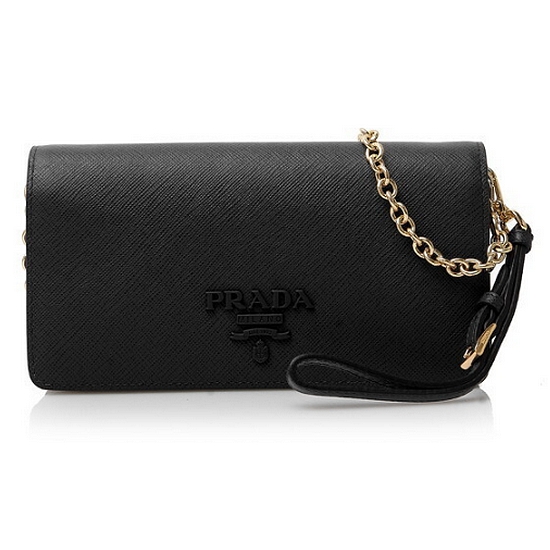 사피아노 가죽 체인 미니 크로스백 1DH029 2EBW F0002