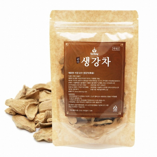 컴페니언 순수 생강차 50g (1개)_이미지