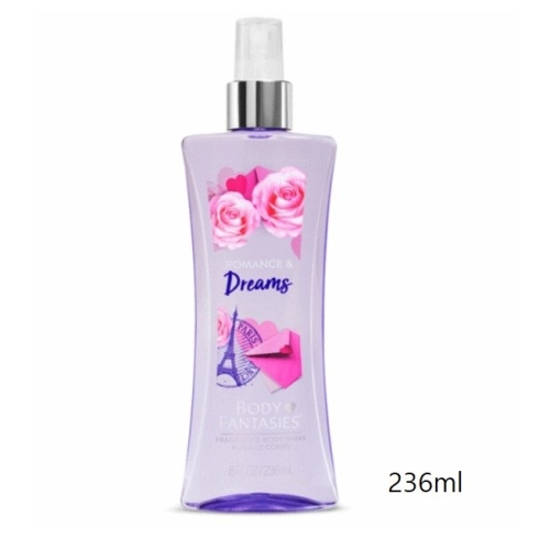 PDC 바디판타지 바디미스트 로맨스 앤 드림스 236ml (4개)