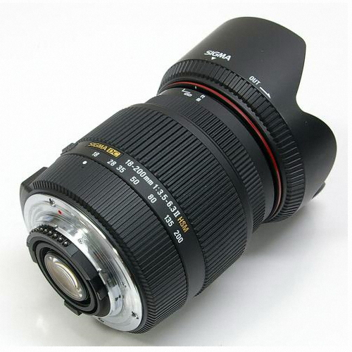 SIGMA 18-200mm F3.5-6.3 II DC OS HSM ĳ�� EF-S��