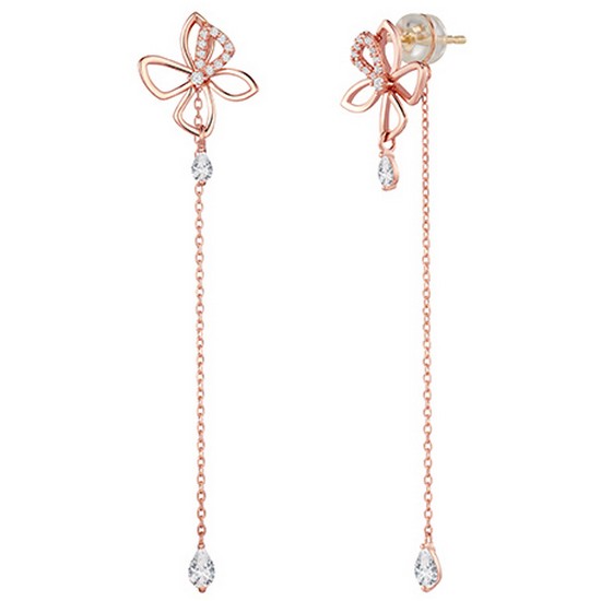 스톤헨지 러브듀엣 실루엣 14K 귀걸이 T1496_이미지