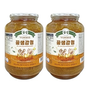 본비 생강청 2kg x 2세트 티백 허브티 홍차 커피 다과 코스트코