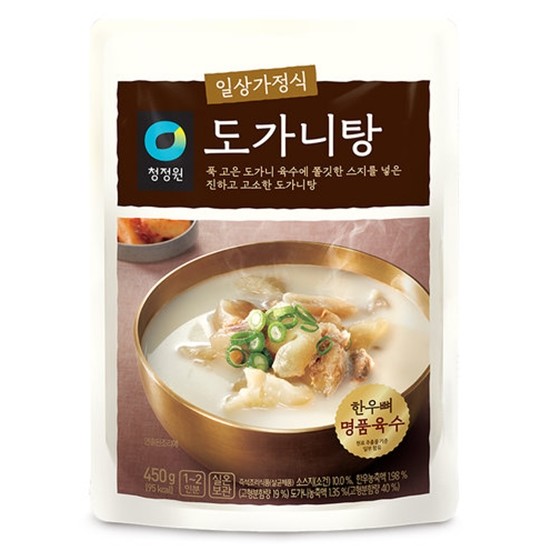 대상 청정원 호밍스 도가니탕 450g이미지입니다. 누르면 해당 게시물로 새창이동합니다.
