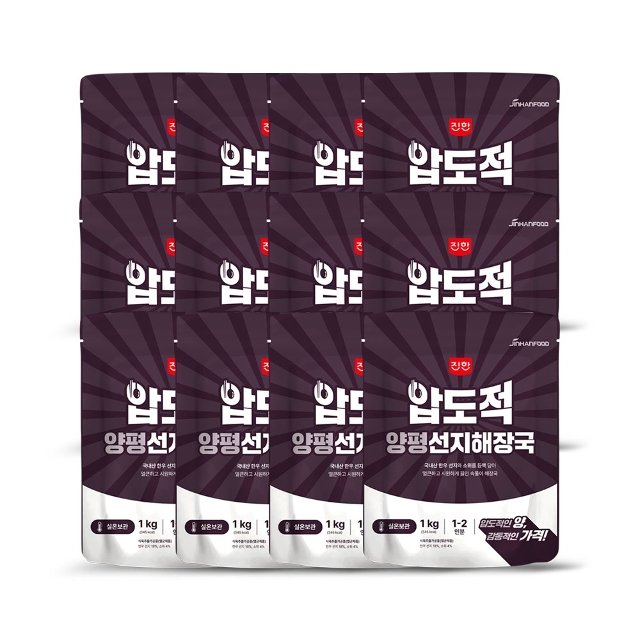 진한식품 압도적 양평선지해장국 1kg (12개)_이미지