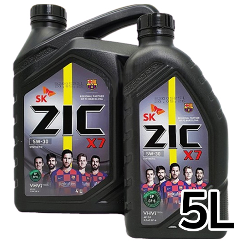 SK엔무브 지크 X7 SP 5W30 5L_이미지