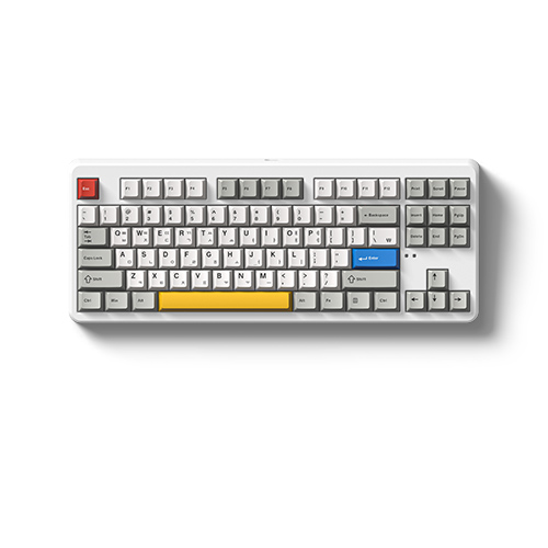 FL-ESPORTS NX87HE 네온 그레이 (저소음 스톰축)