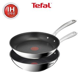 테팔 SS 티타늄 3X 퍼펙트 레지스트 2종 (팬28+웍28)