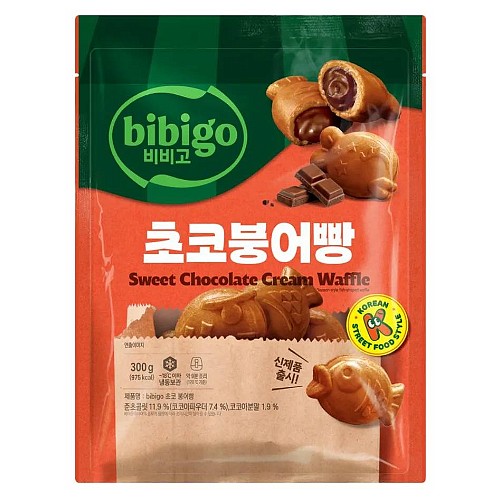 CJ제일제당 비비고 초코 붕어빵 300g (1개)_이미지