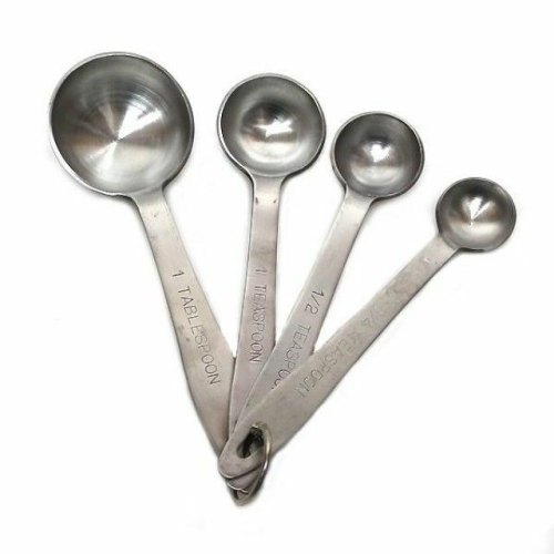 용호공업사 풍천 스텐 계량스푼 4p 생활을 편리하고 아름답게