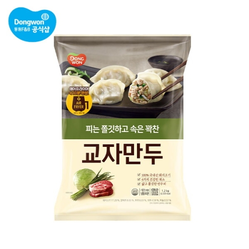 동원F&B 교자만두 1.2kg이미지입니다. 누르면 해당 게시물로 새창이동합니다.