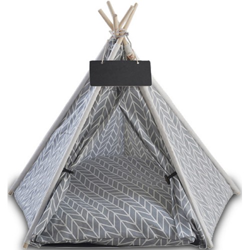 폼폼이 인디언 텐트 그레이