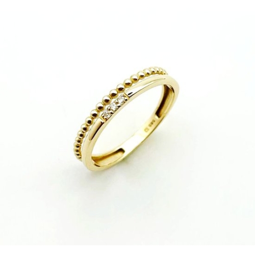 GB Birth Gift 트리플 탄생석 레이어드 14K GOLD 반지 LRS25044G_이미지