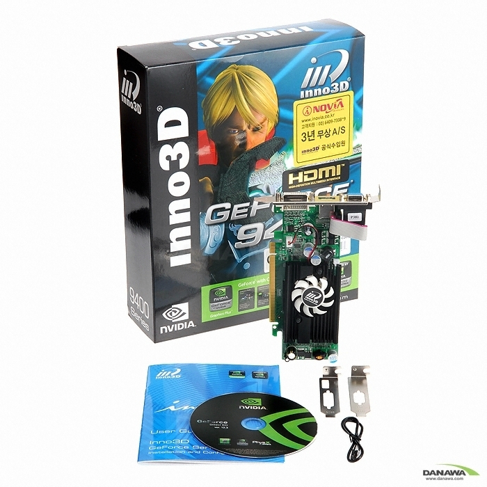INNO3D 지포스 9400GT HDMI D2 512MB LP 아이노비아_이미지