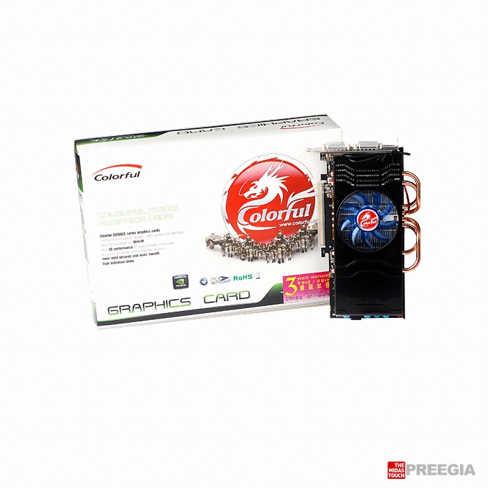 COLORFUL ������ GTS250 512MB