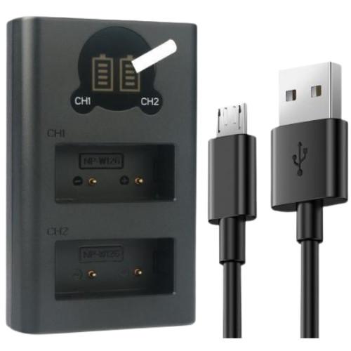 후지필름 NP-W126S,W126 호환 LCD 듀얼충전기