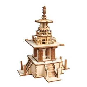 나무 모형 조립 키트 교육용 시리즈 다보탑 YM421