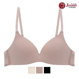 비너스 by자스민 더블윙 일체형 몰드 노와이어 브라 LB,DB,BK70A-85C JBR8004