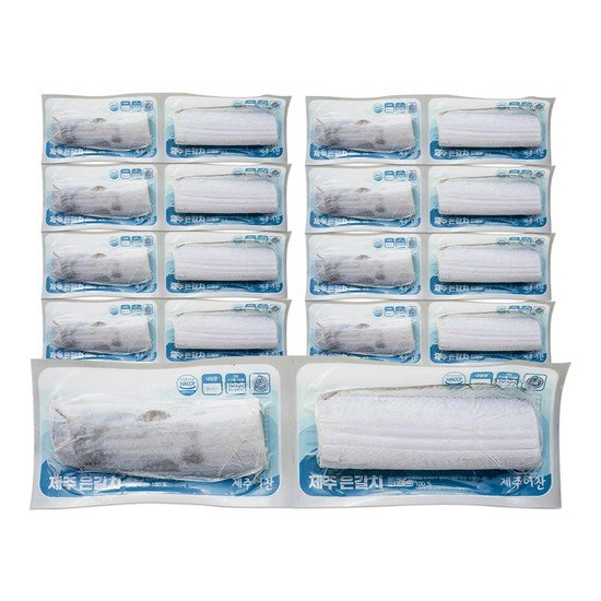 청룡수산 홀피쉬 제주 은갈치 90g (10개)