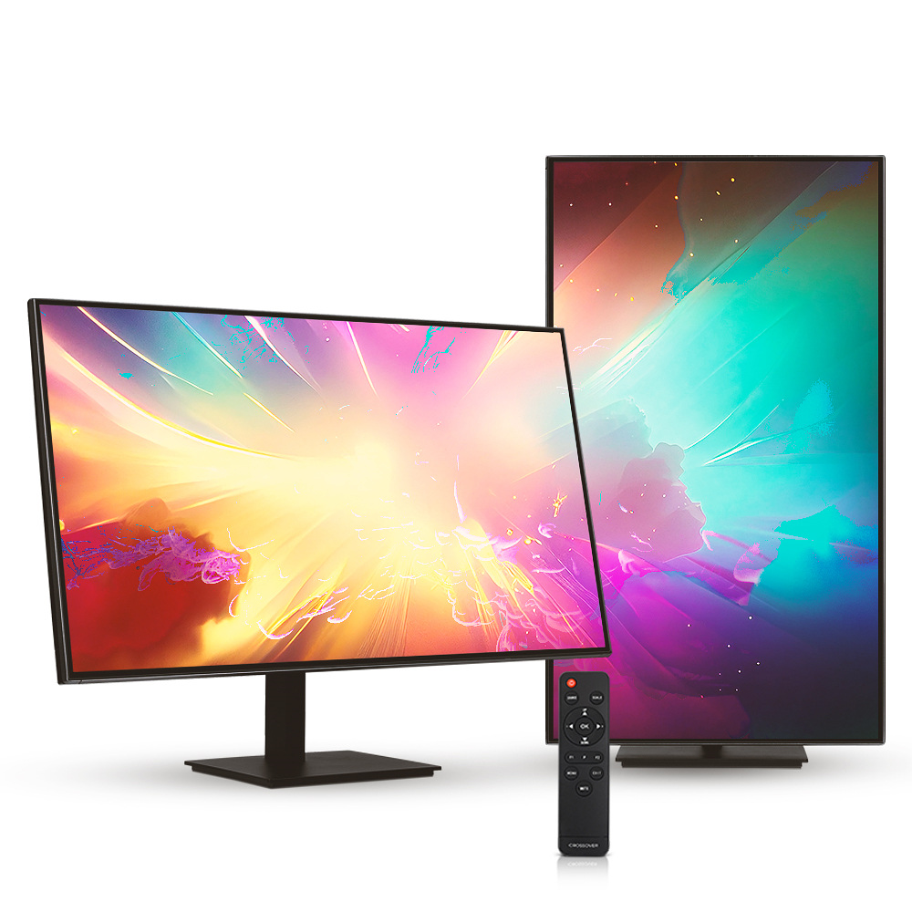 크로스오버 32ULD990 UHD4K USB-C 4면제로 프로아트 멀티스탠드_이미지