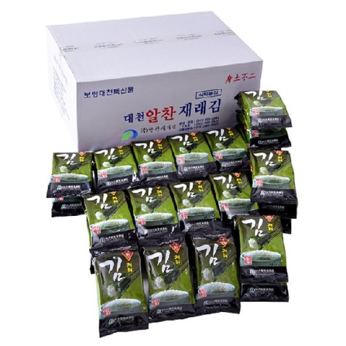 알찬재래김 대천 알찬 재래 식탁김 15g [30개]