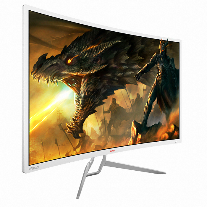 제이씨현 UDEA LOOK 320 I-GAMING 유케어 165 커브드 무결점_이미지