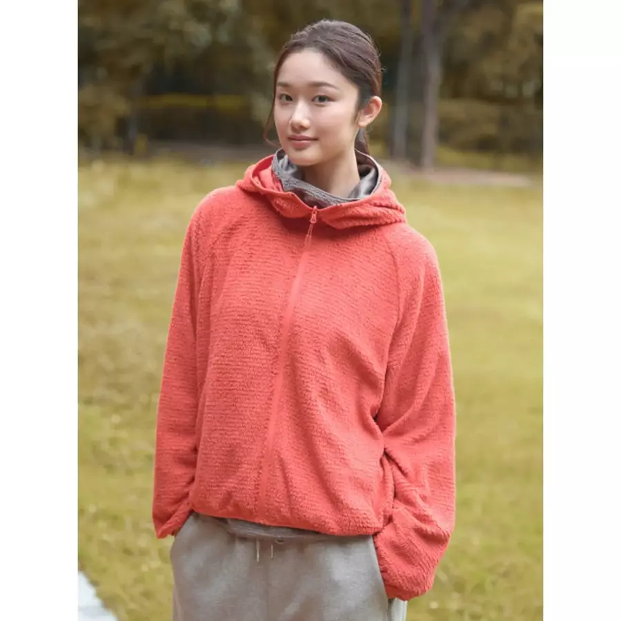 탑텐 여성 퍼지 플리스 파카_MSH1KG2101