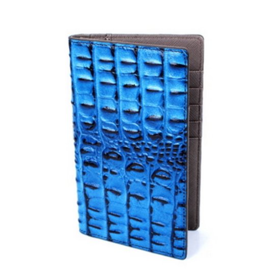아바드 카이만 여권지갑 (블루)