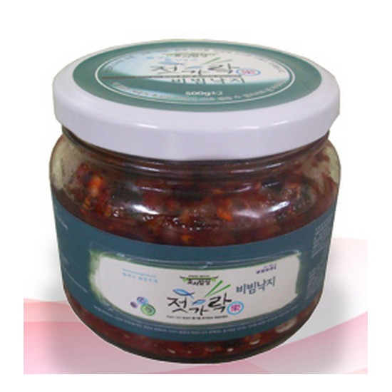 효송그린푸드 젓가락 비빔낙지 500g (1개)