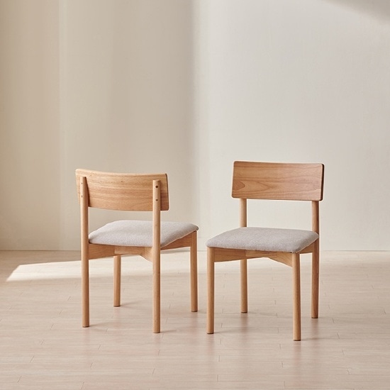 삼익가구 마이 리빙다이닝 1인용 원목 의자