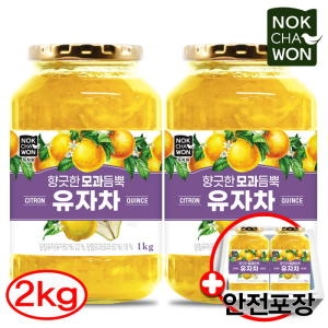녹차원 유자차 2KG 녹차원