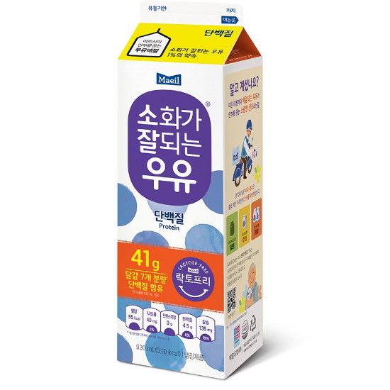 매일유업 소화가 잘되는 우유 단백질 930ml (12개)