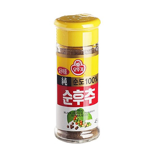 오뚜기 순후추 45g이미지입니다. 누르면 해당 게시물로 새창이동합니다.