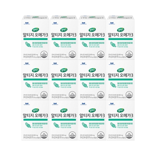 매일유업 셀렉스 알티지 오메가3 400mg 60캡슐 (12개)