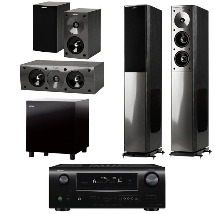 야모 S606 5.1채널 + 데논 AV리시버 (AVR-2310, SUB-210)_이미지