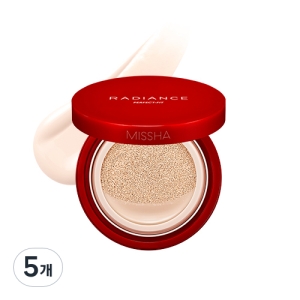 에이블C&C 미샤 래디언스 퍼펙트핏 쿠션 15g (본품5개)