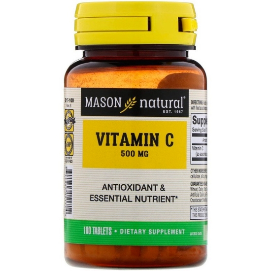 메이슨내추럴 비타민 C 500MG 100정 (해외) (2개)_이미지