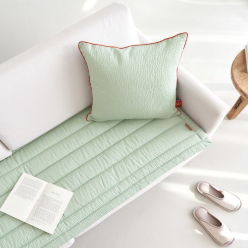 자연을 담은 뱀부 시어서커 쇼파패드 4인