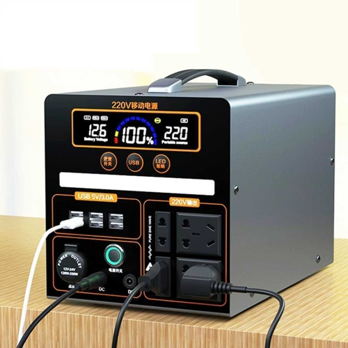 파워뱅크  올인원 차박 220v 캠핑 낚시 카라반 야외 1000W 사인파 150만mA 2200wh 1개