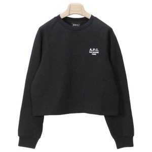  아페쎄 여성 OONA 스웨트셔츠 COGVG F27854 LZZ BLACK APC078bk