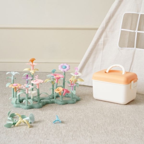 모던하우스 플라워가든 블록놀이 75pcs 수납박스포함 318203_이미지