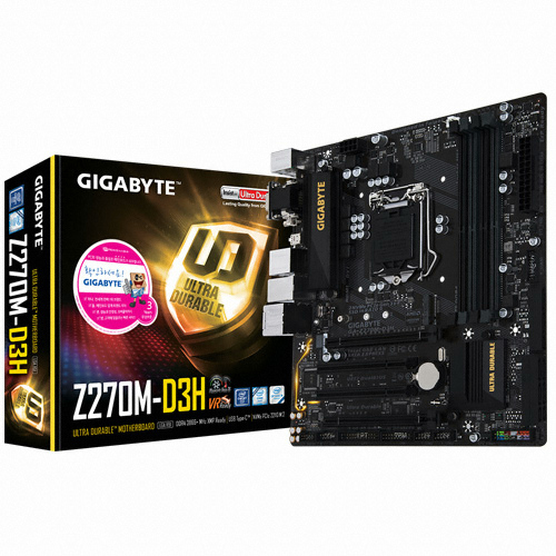 GIGABYTE GA-Z270M-D3H 듀러블에디션 제이씨현