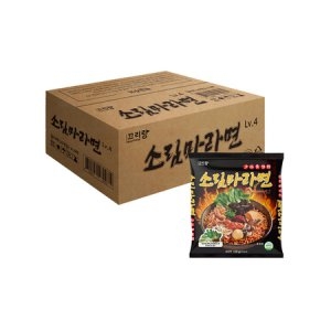 끄리랑 소림마라면 Lv.4 화끈한맛 120g (24개)_이미지
