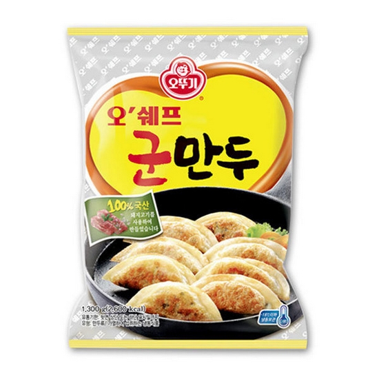 오뚜기 오쉐프 군만두 1.3kg (1개)