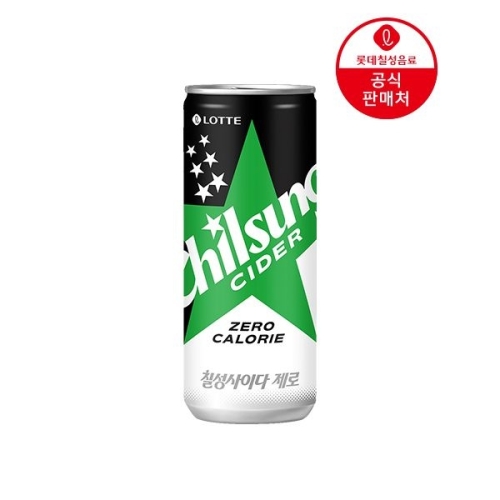 롯데칠성음료 칠성사이다 제로 310ml (24개)